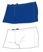 Fato de banho boxer técnico para homem e menino Personalizável - Image 2