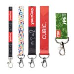 Cordão para crachá Lanyard Sublimado com Gancho.