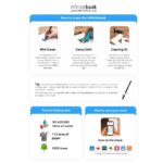 STARTER KIT INFINITEBOOK A5. Kit composto um "Infinitebook", kit de limpeza, marcador e suporte de marcador - Image 5