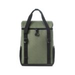 ROMA L. Mochila térmica almofadada em poliéster reciclado 600D ripstop 16 L - Image 9