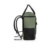ROMA L. Mochila térmica almofadada em poliéster reciclado 600D ripstop 16 L - Image 11