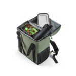 ROMA L. Mochila térmica almofadada em poliéster reciclado 600D ripstop 16 L - Image 13