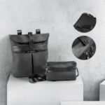 ROVER BACKPACK. Mochila em microfibra e PU - Image 2