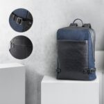 DIVERGENT BACKPACK I. Mochila para portátil até 15'6'' em ganga e PU - Image 2