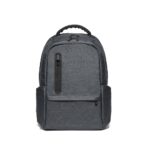 RE-BOSTON. Mochila para computador portátil em Nylon reciclado 2Tone impermeável com compartimento em 210D poliéster reciclado - Image 11