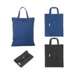 SIENA. Saco dobrável em algodão (50%), algodão reciclado (30%) e poliéster (20% rPET) (140 g/m²) - Image 2