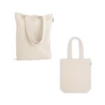 GIRONA. Saco em algodão (50%), algodão reciclado (30%) e poliéster (20% rPET) (220 g/m²) - Image 2