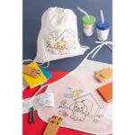 DRAWS. Saco tipo mochila em non-woven para colorir (80 g/m²) - Image 4