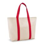 VILLE. Saco 100% algodão canvas com bolso frontal e interior (280 g/m²) - Image 4