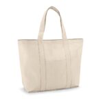 VILLE. Saco 100% algodão canvas com bolso frontal e interior (280 g/m²) - Image 5