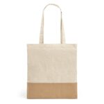 MERCAT. Saco 100% algodão (160 g/m²) com detalhes em imitação de juta - Image 5