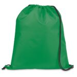 CARNABY. Saco tipo mochila em 210D com cordões em preto - Image 13