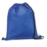 CARNABY. Saco tipo mochila em 210D com cordões em preto - Image 15