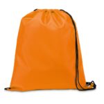 CARNABY. Saco tipo mochila em 210D com cordões em preto - Image 20