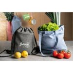 CHANCERY. Saco tipo mochila com algodão reciclado (70%), poliéster (30% rPET) (140 g/m²) - Image 4