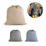 CHANCERY. Saco tipo mochila com algodão reciclado (70%), poliéster (30% rPET) (140 g/m²) - Image 2