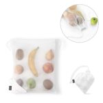 BOLZANO. Saco dobrável em malha e 190T poliéster reciclado (100% rPET) - Image 2