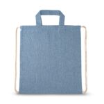 RISSANI. Saco tipo mochila com algodão reciclado (70%) e poliéster (30% rPET) (140 g/m²) - Image 8