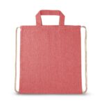 RISSANI. Saco tipo mochila com algodão reciclado (70%) e poliéster (30% rPET) (140 g/m²) - Image 10