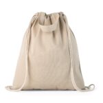 RISSANI. Saco tipo mochila com algodão reciclado (70%) e poliéster (30% rPET) (140 g/m²) - Image 11