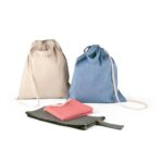 RISSANI. Saco tipo mochila com algodão reciclado (70%) e poliéster (30% rPET) (140 g/m²) - Image 5