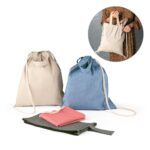 RISSANI. Saco tipo mochila com algodão reciclado (70%) e poliéster (30% rPET) (140 g/m²) - Image 2