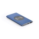 CASSINI. Power bank 4'000 mAh com carregador wireless 5W em alumínio reciclado (100% rAL) - Image 6