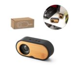 TILLY. Coluna de som portátil de 3W com 5h de autonomia em bambu e ABS reciclado (100% rABS) - Image 2