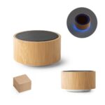 ARBER. Coluna de som portátil de 3W com 2h de autonomia em bambu e ABS - Image 2