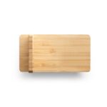 LANGE. Suporte para smartphone com carregador rápido wireless 15W em bambu - Image 3