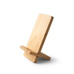 LANGE. Suporte para smartphone com carregador rápido wireless 15W em bambu - Image 6