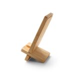 LANGE. Suporte para smartphone com carregador rápido wireless 15W em bambu - Image 7