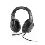 Thorne Headset RGB. Auscultadores com cabo 2m, microfone e luzes LED RGB em ABS