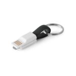 RIEMANN. Cabo USB com conetor 2 em 1 em ABS e PVC