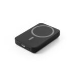 AMPERE 5. Power bank magnética 5'000 mAh com carregador wireless super rápido 15W em ABS reciclado (100% rABS)