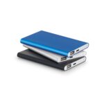 MARCET. Power bank slim 4'000 mAh em alumínio reciclado (100% rAL) e ABS reciclado (100% rABS) - Image 4