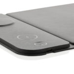 Swiss Peak RCS Reciclado PU 15W 3 em 1 Mouse Pad - Image 5