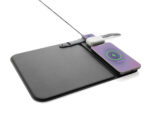 Swiss Peak RCS Reciclado PU 15W 3 em 1 Mouse Pad - Image 6