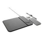 Swiss Peak RCS Reciclado PU 15W 3 em 1 Mouse Pad - Image 7