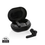 Fones de ouvido TWS de plástico reciclado padrão RCS