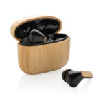 Fones de ouvido TWS de bambu e plástico reciclado RCS - Image 2