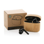 Fones de ouvido TWS de bambu e plástico reciclado RCS - Image 7