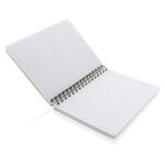 Caderno espiral A5 Kraft com notas adesivas - Image 5