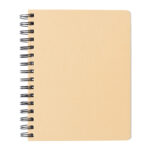 Caderno espiral A5 Kraft com notas adesivas - Image 8