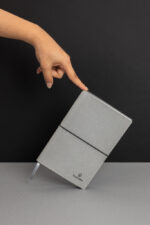 Caderno A5 de couro reciclado - Image 9