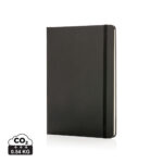 Caderno plano de capa dura básico A5