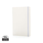 Caderno plano de capa dura básico A5