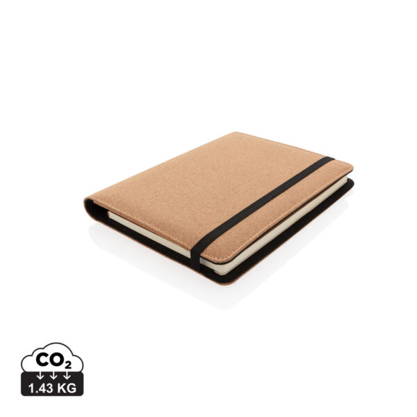 Caderno de cortiça A5 Deluxe com caneta