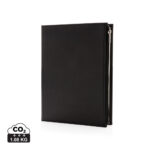 Caderno A5 com zíper PU