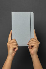 Caderno de capa dura em couro reciclado A5 - Image 9